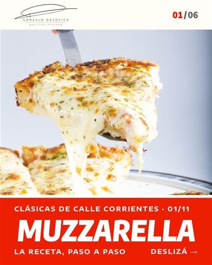 Placa 1: portada del carrusel Muzzarella