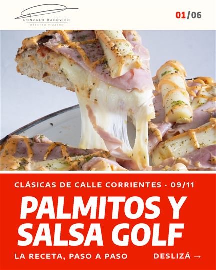 Portada del carrusel Palmitos y Salsa Golf